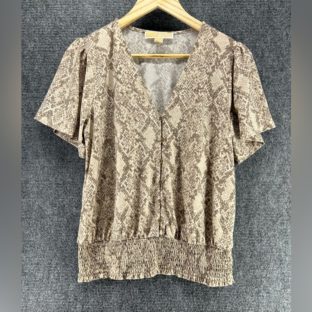 Michael Kors Short Sleeve Blouse Size S/P
